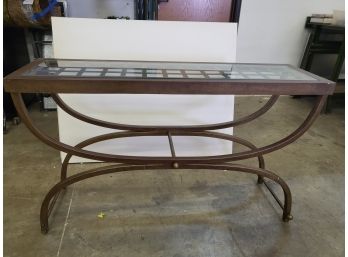 Metal Console Table