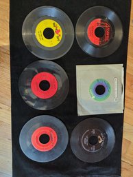 6 LP Record Vinyl 45s- The Rascals- People Got To Be Free And Five Others