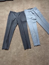 Calvin Klein And Express Dress Slacks - 30' Waist 30'inseam  - Recently Dry Cleaned