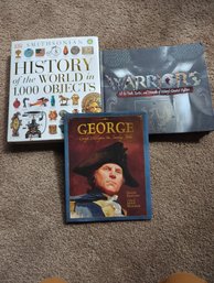 Three Large Hardback Books About History