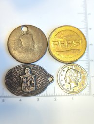 Collectible Vintage Medallions And Token
