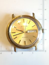 Bulova Gold Face Automatic Model With Calendar And Date - 1970s?