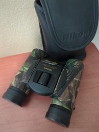 Nikon Team Realtree Camo Slimline Binoculars With Case