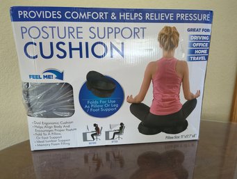 Posture Support Cushion - New And Still In Box