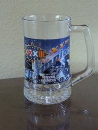 Denver Broncos Super Bowl 32 Champions Commemorative Mug-5.5 In Tall