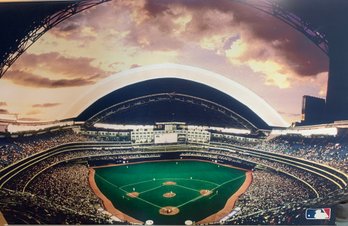 MLB Rogers Centre SkyDome Stadium Toronto Extra Large Print 72 Inches Wide 42 Inches Tall