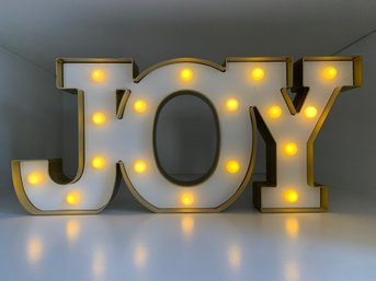 Decorative Lit 'Joy'