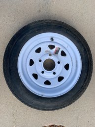 4.80-12 Trailer Tire DOT R2B5 1015 Untested