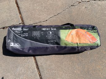First Gear Mountain Sport 3 Person Tent Untested