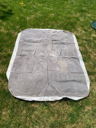 Coleman Inflatable Mattress Grey Used Approximately 54''X 66'  Untested
