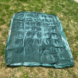 Coleman Inflatable Mattress Green Used Approximately 54''x 66' Untested