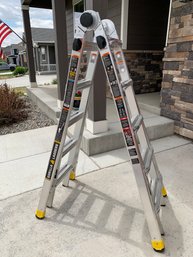 Gorilla Aluminum Multi-position Ladder Model GLMPXA-22 300lb Load Capacity Type IA