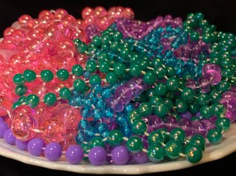 Vintage Plastic Party Beads