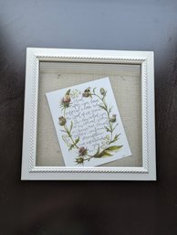Beautiful White Shadow Box Shelf - Can Be Opened And Rearranged Easily - One Of Three - 15 In Square By 2.5 In