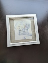 Beautiful White Shadow Box Shelf - Can Be Opened And Rearranged Easily - Two Of Three - 15 In Square By 2.5 In