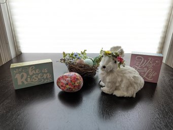 Five Pieces Of Easter Decor