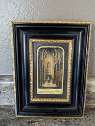 Antique 3 Dimensional 'Grave Of The Unknown' WWI Memorial  - 10'X 8' - Frame Has Condition Issues - See Photos