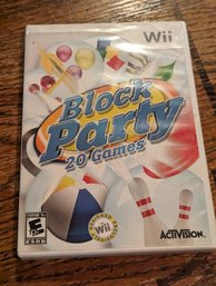 Nintendo Wii U Game- Block Party - 20 Games