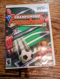 Nintendo Wii U Game- Championship Foosball