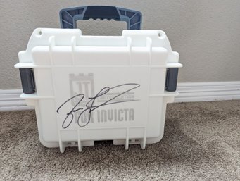 Invicta Watches Hard Side Storage Carrying Case - Signed!