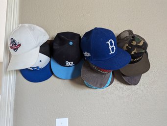 BASEBALL HATS - LOT #1 - 9 Hats - Some Brand New, Some Used