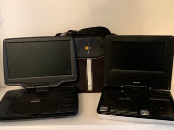 Portable DVD Players Power Cords Not Included Untested