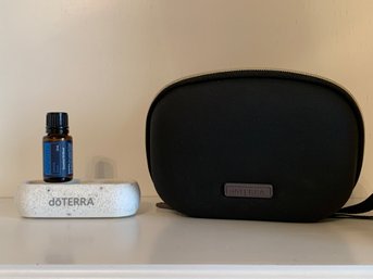 DoTERRA Adaptiv Calming Blend With Essential Oil Trio Holder And Travel Case Oil Partially Used
