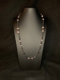 Hematite Amethyst Quartz Necklace