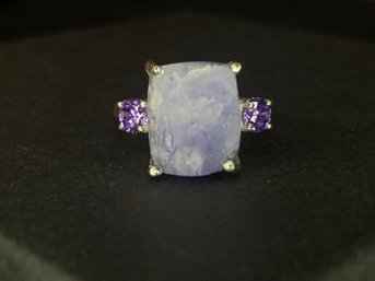 Sterling Silver Tanzanite Ring STS 925