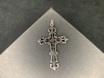 Sterling Silver Cross Pendant 925 R
