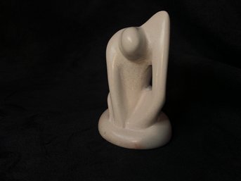 Vintage Abstract Figure Carving