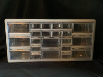 22 Drawer Organizer Approximately 19.5'x6.5'x10'