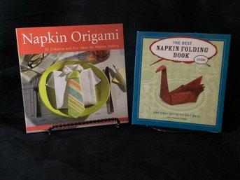 Napkin Origami, And The Best Napkin Folding Book Ever