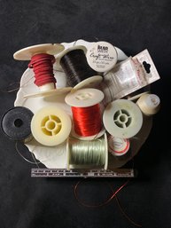 Assorted Beading And Jewelry Making Supplies