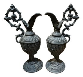 English Victorian Hearth Urns (NB-79)