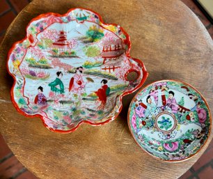 Asian Painted Plates