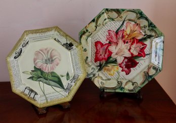 Set Of Three John Derian  Plates