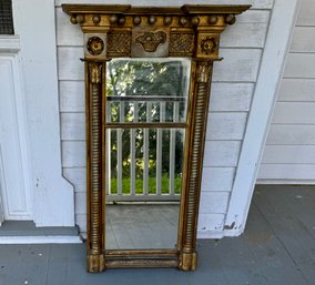 Antique  American Tabernacle Mirror