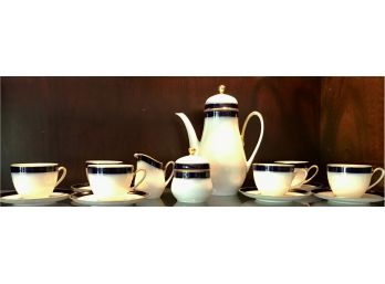 Hutschenreuther 'Olivia' German Porcelain Coffee Set