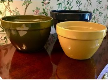 Crate And Barrel Colorful Stacking Mixing Bowls