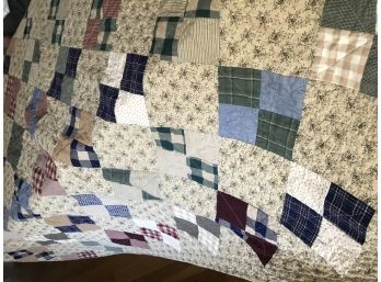 Beautiful Handmade Patchwork Coverlet