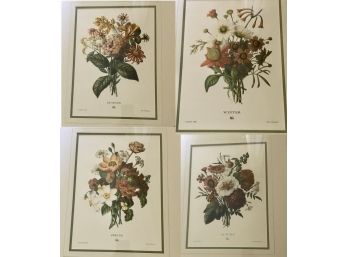 Four Seasons Lithograph Set