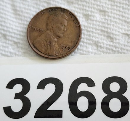 U S Currency 1951 One Cent Piece  Great Color