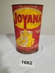 Vintage Joyana Advertising Tin