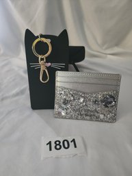 Kate Spade Luggage Tag And Card Case