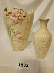 2 Lenox Vases (2 Pcs)