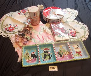 Christmas Santa Table Set (10 Pcs)