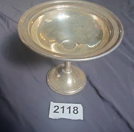 Alvin Sterling Pedestal Plate