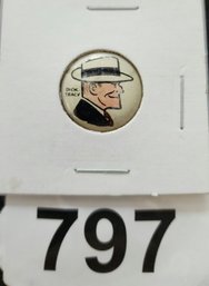 Vintage Kellogg PEP Pin Dick Tracy Circa 1940s