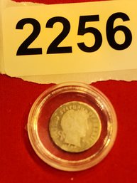 Vintage U S Currency 1899 10 Cent Barbar Dime